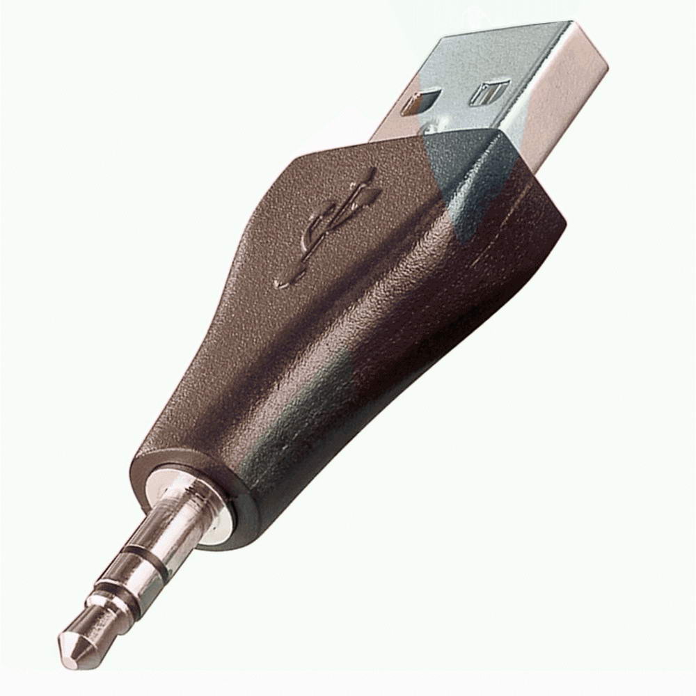USB - Klinke Adapter : USB A an 3,5mm von Satelliten Markt Köln